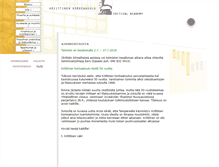 Tablet Screenshot of kriittinenkorkeakoulu.fi